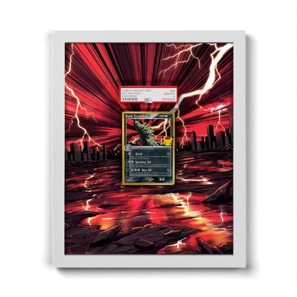 19/109 Dark Tyranitar - Extended Artwork Pokemon Card Frame