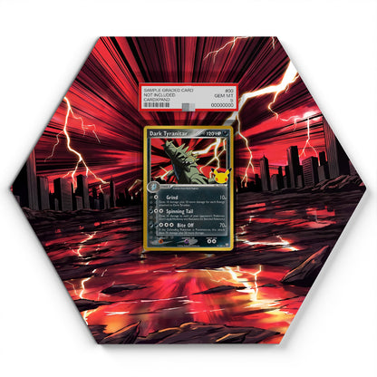 19/109 Dark Tyranitar - Extended Artwork Pokemon Card Display