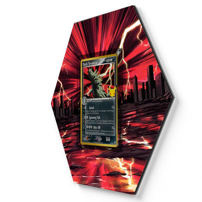19/109 Dark Tyranitar - Extended Artwork Pokemon Card Display