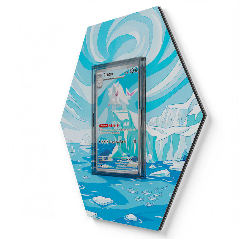 201/191 Cetitan - Extended Artwork Pokemon Card Display