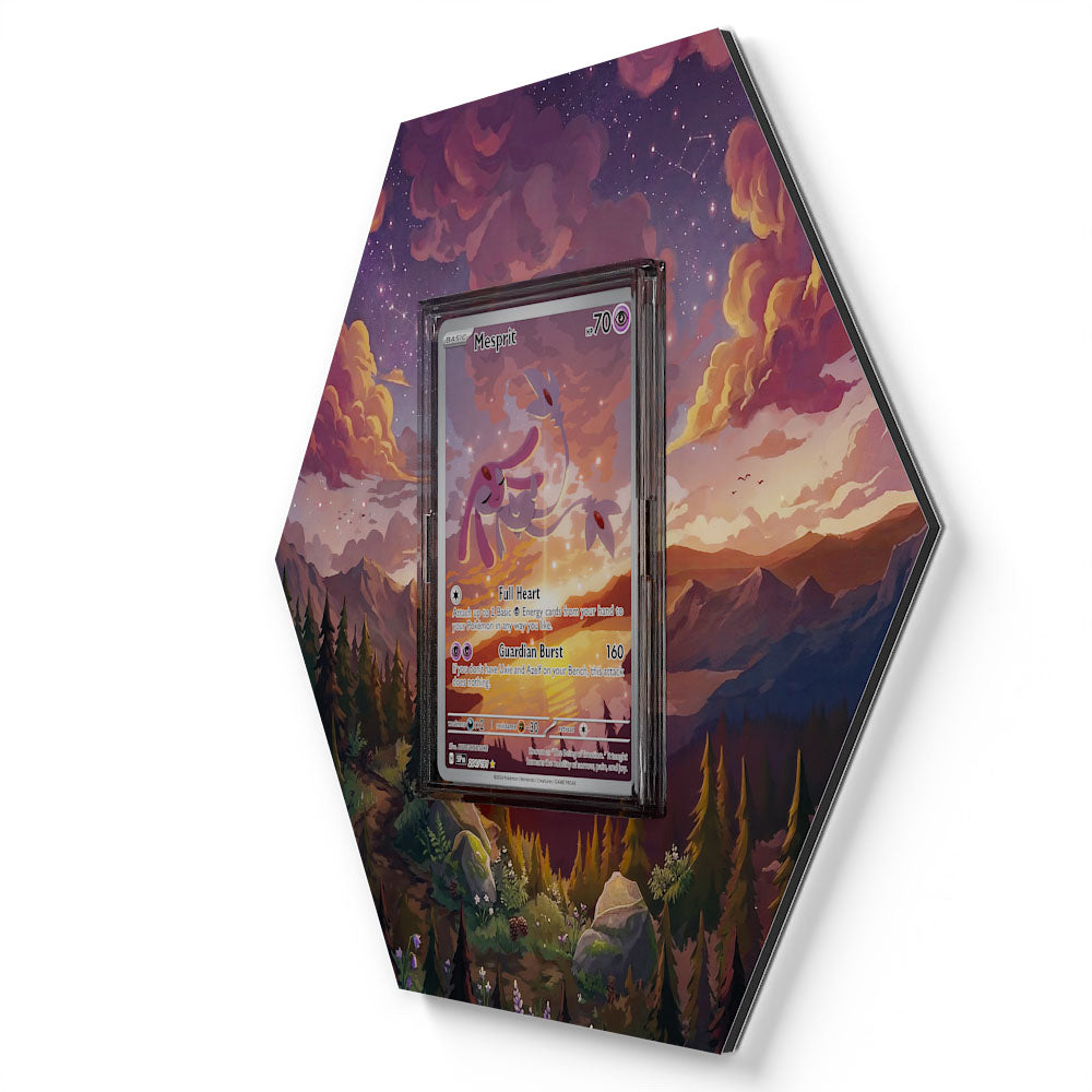204/191 Mesprit - Extended Artwork Pokemon Card Display