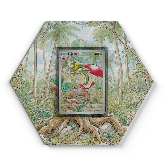 210/191 Flapple - Extended Artwork Pokemon Card Display