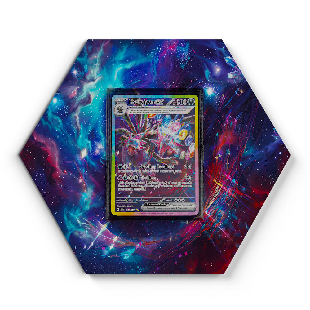 240/191 Hydreigon EX - Extended Artwork Pokemon Card Display