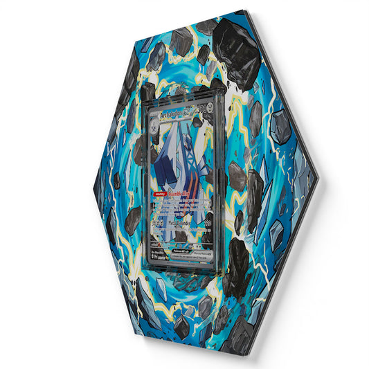 241/191 Archaludon EX - Extended Artwork Pokemon Card Display