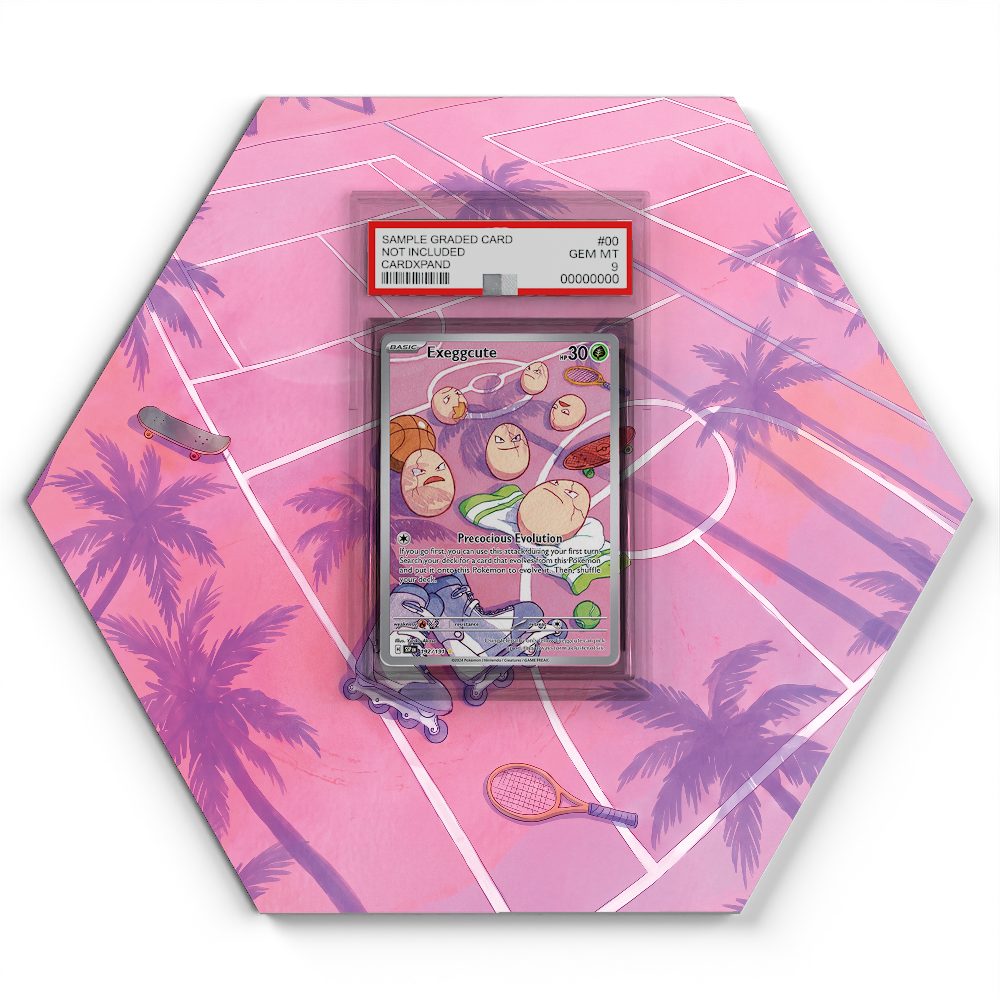 192/191 Exeggcute - Extended Artwork Pokemon Card Display