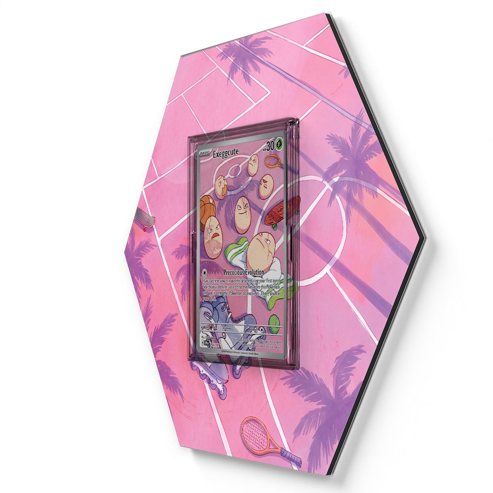 192/191 Exeggcute - Extended Artwork Pokemon Card Display