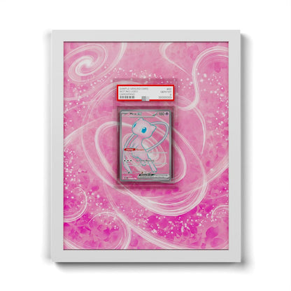 193/165 Mew - Extended Artwork Framed Pokemon Card Display