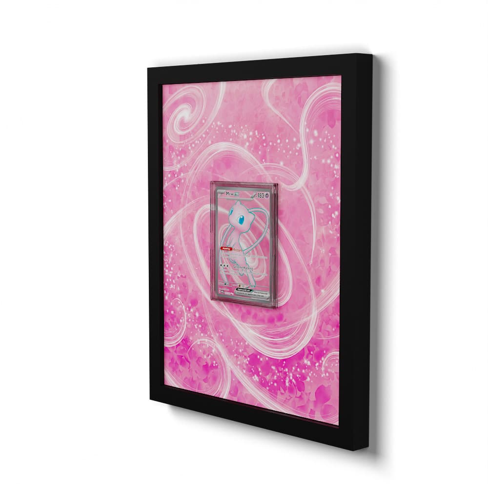 193/165 Mew - Extended Artwork Framed Pokemon Card Display