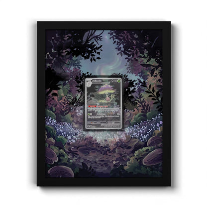 194 Shiinotic - Extended Artwork Framed Pokemon Card Display