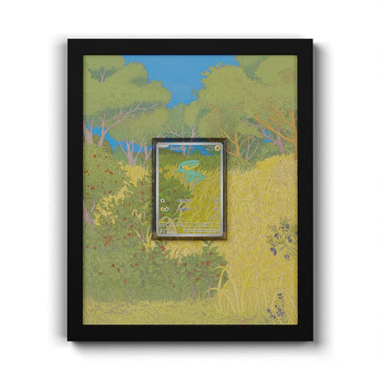 196 Electrike - Extended Artwork Framed Pokemon Card Display