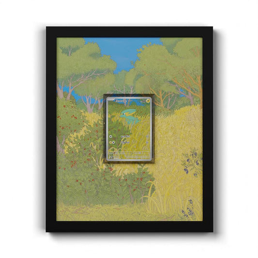 196 Electrike - Extended Artwork Framed Pokemon Card Display
