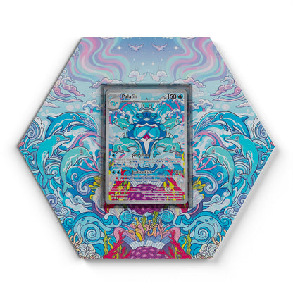 200/197 Palafin - Extended Artwork Pokemon Card Display