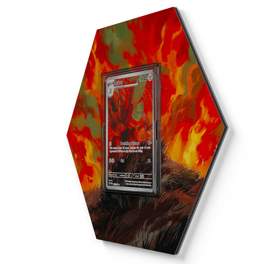 205/197 Scizor - Extended Artwork Pokemon Card Display