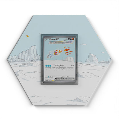 222/197 Eiscue EX - Extended Artwork Pokemon Card Display