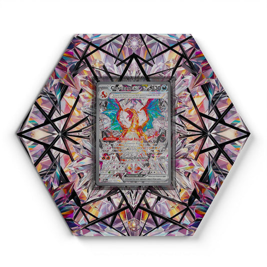 223/197 Charizard EX - Extended Artwork Pokemon Card Display