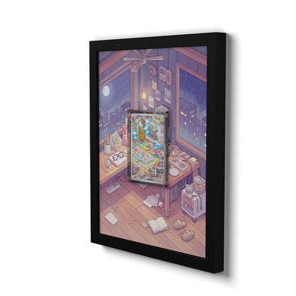 197/182 Rotom - Extended Artwork Framed Pokemon Card Display