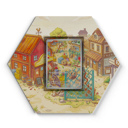 198/193 Bramblin - Extended Artwork Pokemon Card Display