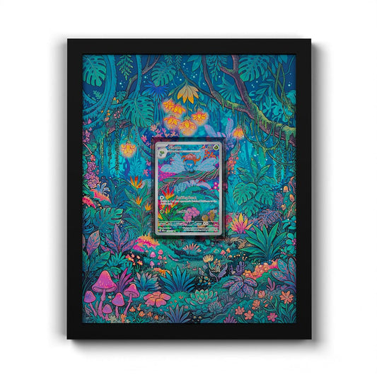 198 Gloom - Extended Artwork Framed Pokemon Card Display