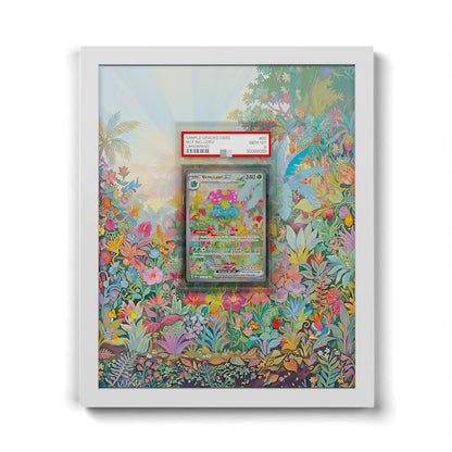 198 Venusaur EX - Extended Artwork Framed Pokemon Card Display