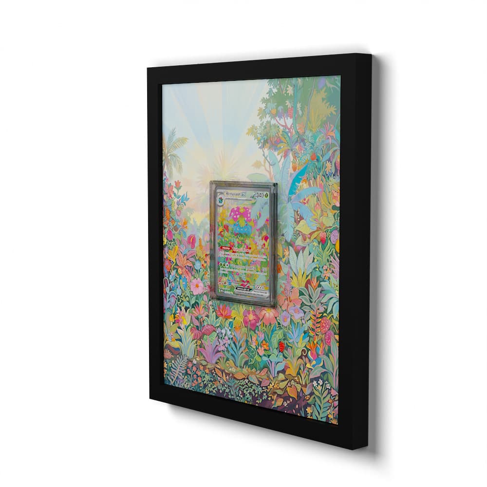 198 Venusaur EX - Extended Artwork Framed Pokemon Card Display
