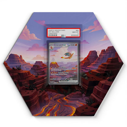 199/165 Charizard EX - Extended Artwork Pokemon Card Display