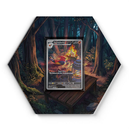199/193 Fletchinder - Extended Artwork Pokemon Card Display