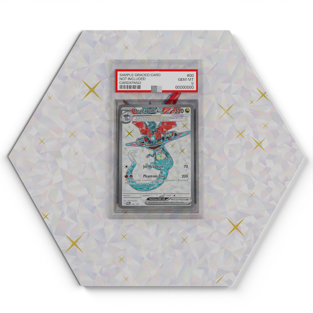 200/167 Dragapult ex - Extended Artwork Pokemon Card Display