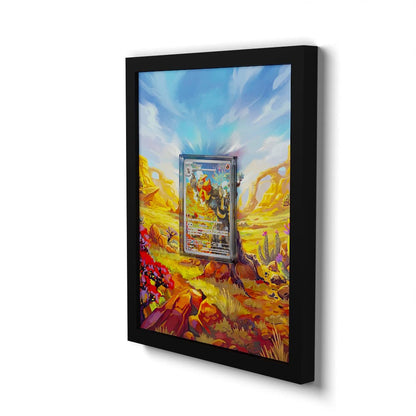 200/193 Pyroar - Extended Artwork Framed Pokemon Card Display
