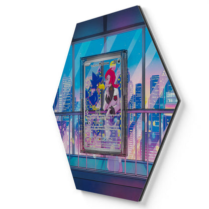 200/182 Team Rocket's Murkrow - Extended Artwork Pokemon Card Display