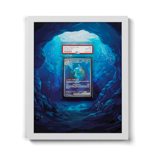 200 Blastoise EX - Extended Artwork Framed Pokemon Card Display