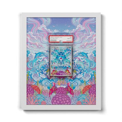 200 Palafin - Extended Artwork Framed Pokemon Card Display