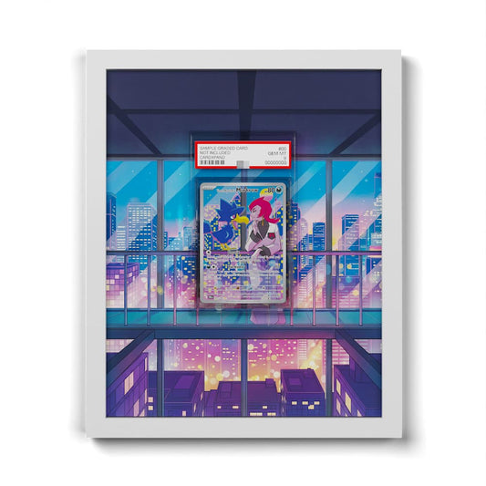 200 Team Rocket's Murkrow - Extended Artwork Framed Pokemon Card Display