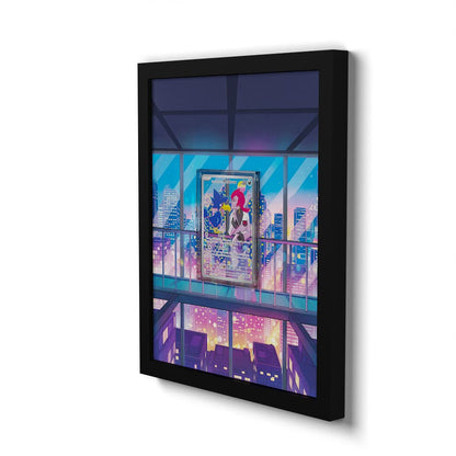 200 Team Rocket's Murkrow - Extended Artwork Framed Pokemon Card Display