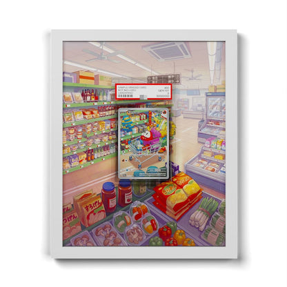 201/193 Fuecoco - Extended Artwork Framed Pokemon Card Display