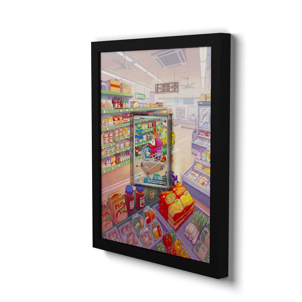 201/193 Fuecoco - Extended Artwork Framed Pokemon Card Display