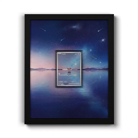 202 Cleffa - Extended Artwork Framed Pokemon Card Display