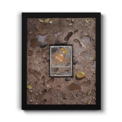 202 Stunfisk - Extended Artwork Framed Pokemon Card Display