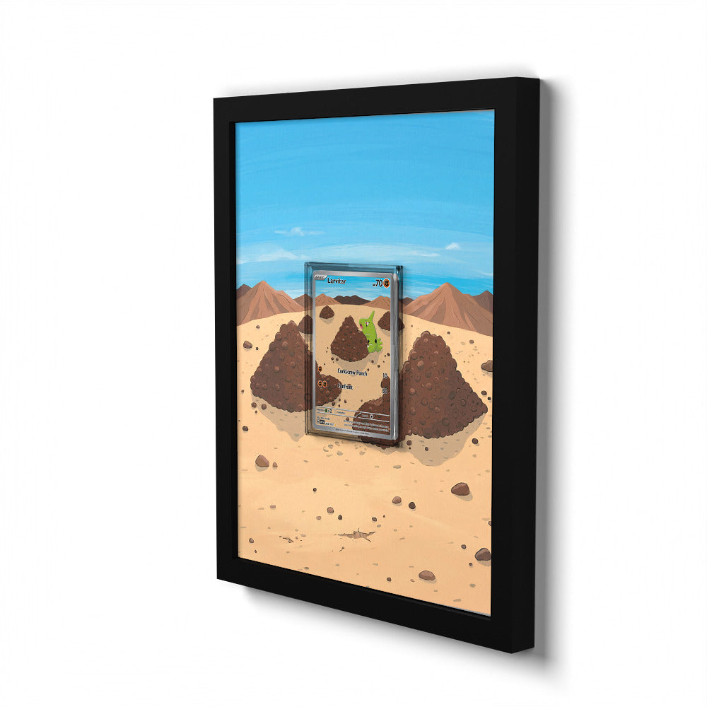203/197 Larvitar - Extended Artwork Pokemon Card Frame