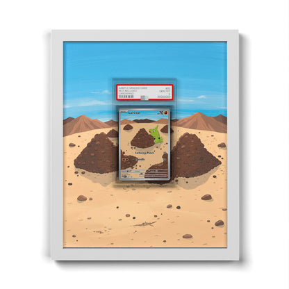 203/197 Larvitar - Extended Artwork Pokemon Card Frame