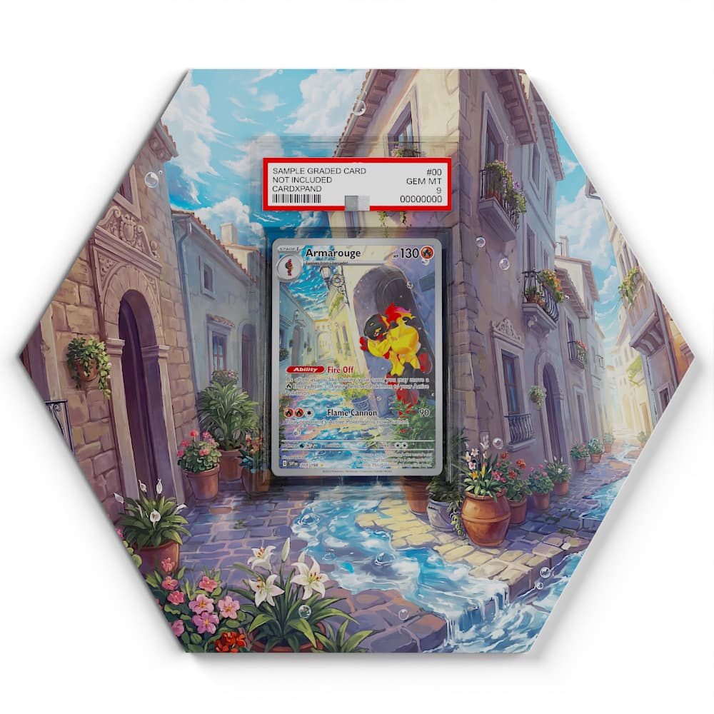 203/198 Armarouge - Extended Artwork Pokemon Card Display