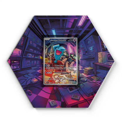 203 Team Rocket’s Wobbuffet - Extended Artwork Pokemon Card Display
