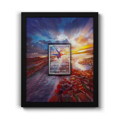 203 Latios - Extended Artwork Framed Pokemon Card Display