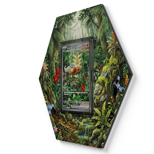 204/162 Gouging Fire EX - Extended Artwork Pokemon Card Display