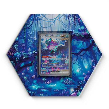 205/162 Walking Wake EX - Extended Artwork Pokemon Card Display