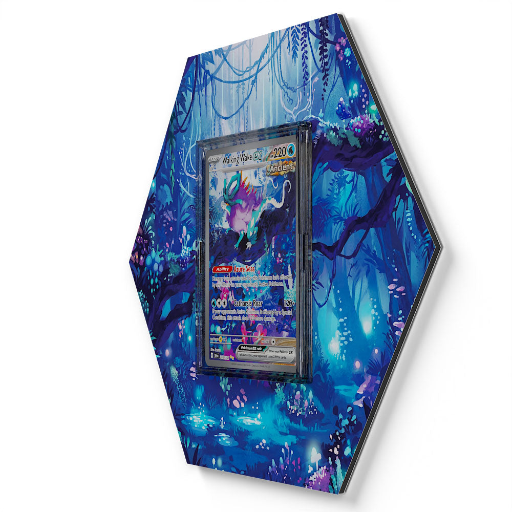 205/162 Walking Wake EX - Extended Artwork Pokemon Card Display