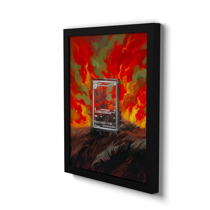 205 Scizor - Extended Artwork Framed Pokemon Card Display