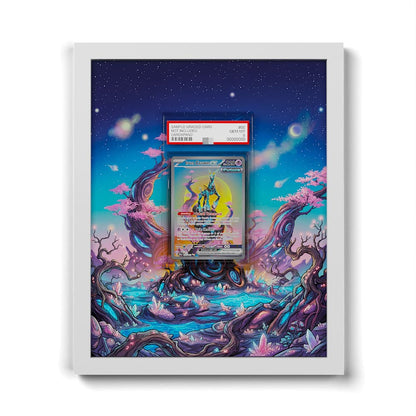 206 Iron Crown EX - Extended Artwork Framed Pokemon Card Display