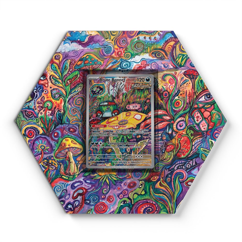 207/182 Brute Bonnet - Extended Artwork Pokemon Card Display