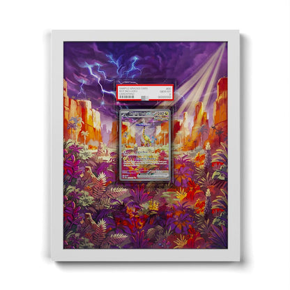 208 Raging Bolt EX - Extended Artwork Framed Pokemon Card Display