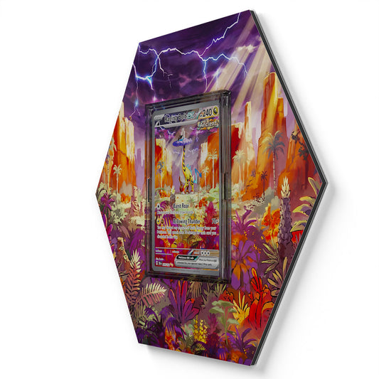 208/162 Raging Bolt EX - Extended Artwork Pokemon Card Display